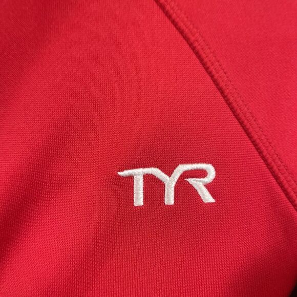 TYR Activewear Red Zip Up Jacket Size‎ Men's Small - Picture 7 of 7